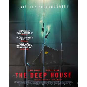 THE DEEP HOUSE Original Movie Poster- 47x63 in. - 2021 - Bustillo & Maury, Camille Rowe