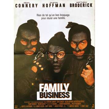 FAMILY BUSINESS Original Movie Poster- 15x21 in. - 1989 - Sidney Lumet, Sean Connery, Dustin Hoffman