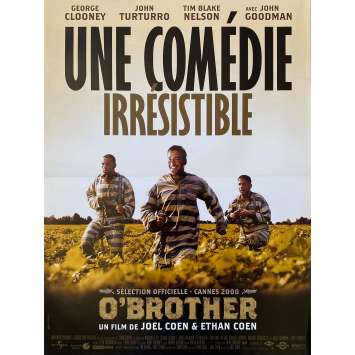 O BROTHER Affiche de film- 40x60 cm. - 2000 - George Clooney, John Turturro, Joel Coen