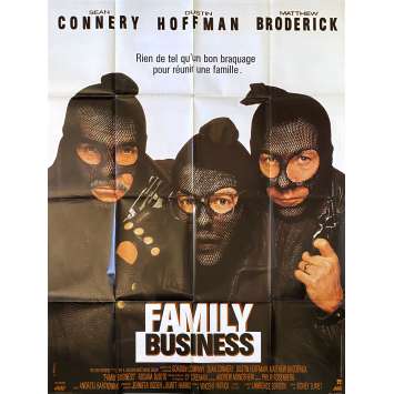 FAMILY BUSINESS Original Movie Poster- 47x63 in. - 1989 - Sidney Lumet, Sean Connery, Dustin Hoffman