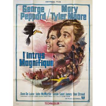 L'INTRUS MAGNIFIQUE Affiche de film- 120x160 cm. - 1968 - George Peppard, George Seaton