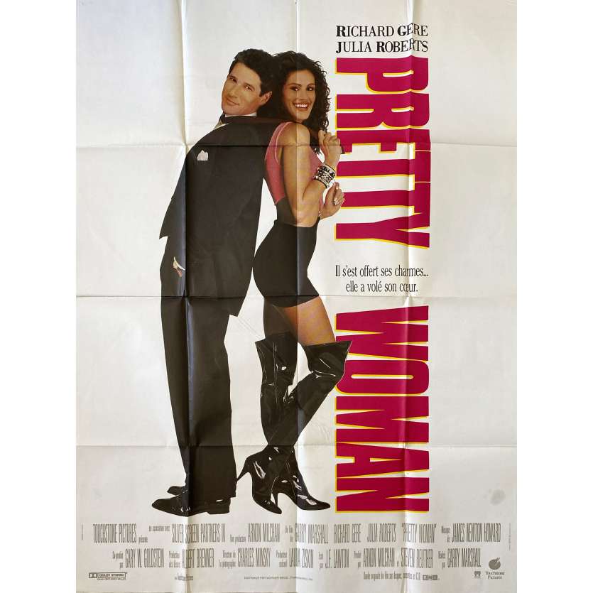 PRETTY WOMAN Affiche de film- 120x160 cm. - 1990 - Julia Roberts, Gary Marshall