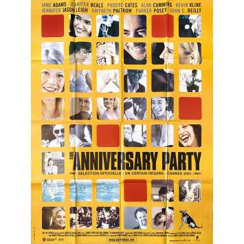 THE ANNIVERSARY PARTY Affiche de film- 120x160 cm. - 2001 - Alan Cumming, Jennifer Jason Leigh