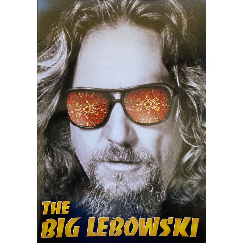 THE BIG LEBOWSKI French Pressbook 7x9 in. 1998