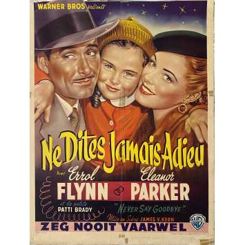 NE DITES JAMAIS ADIEU Affiche de film- 35x55 cm. - 1956 - Rock Hudson, Jerry Hopper