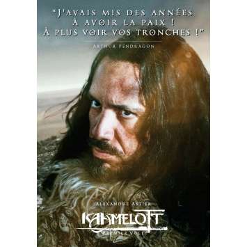 KAAMELOTT Original Movie Poster Arthur - 15x21 in. - 2021 - Alexandre Astier, Sting