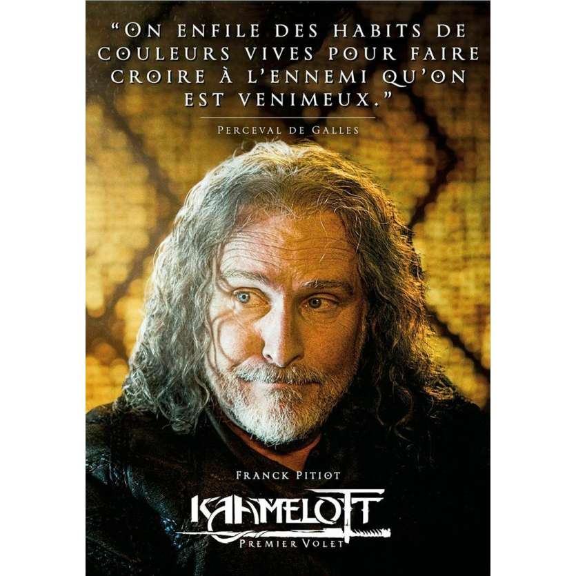 KAAMELOTT Original Movie Poster Perceval - 15x21 in. - 2021 - Alexandre Astier, Sting
