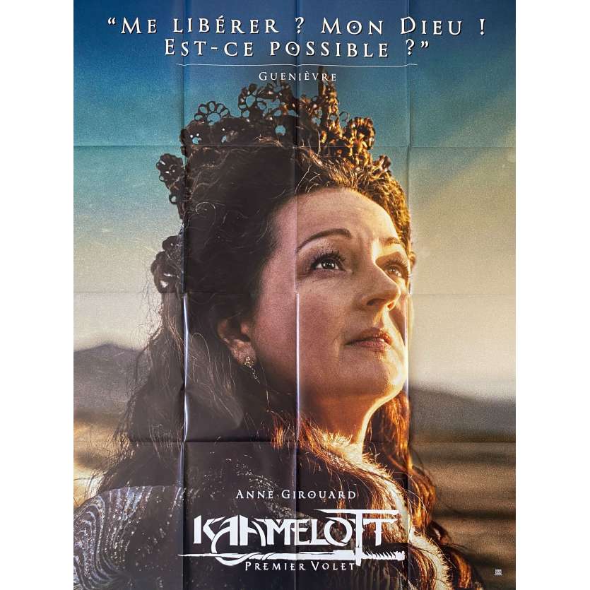 KAAMELOTT Affiche de film Guenièvre - 120x160 cm. - 2021 - Sting, Alexandre Astier