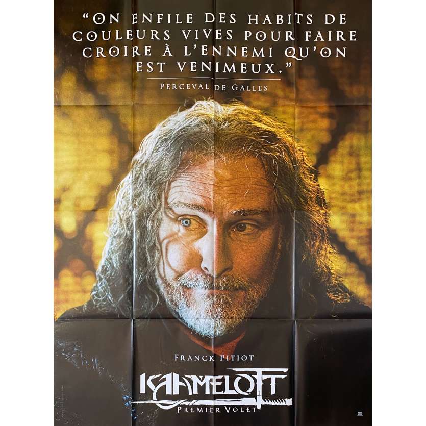 KAAMELOTT Original Movie Poster Perceval - 47x63 in. - 2021 - Alexandre Astier, Sting