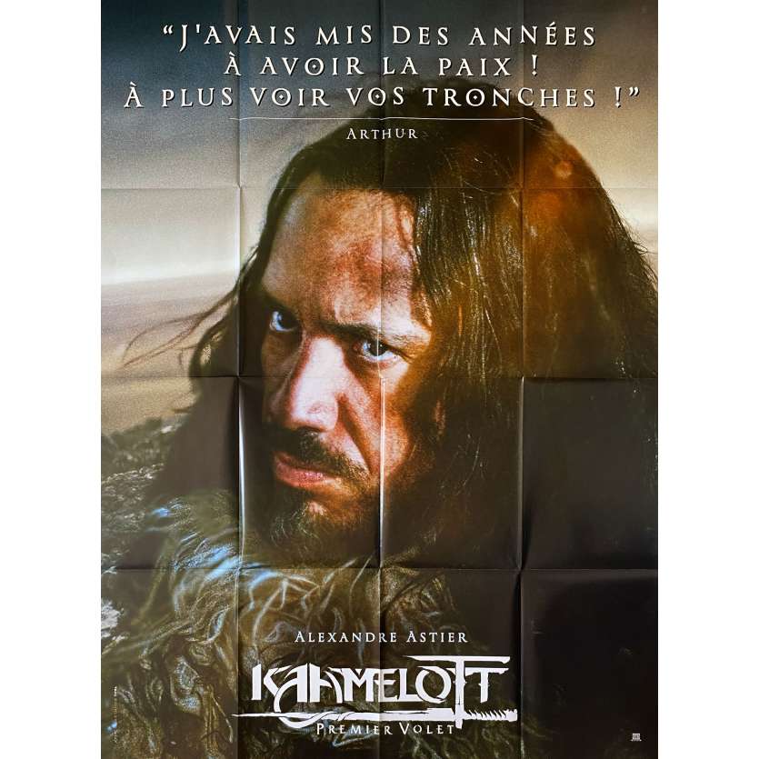 KAAMELOTT Original Movie Poster Arthur - 47x63 in. - 2021 - Alexandre Astier, Sting