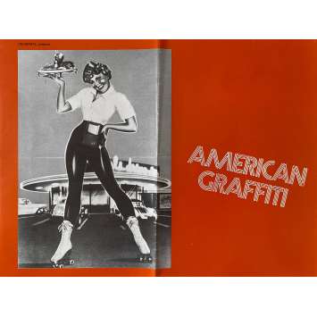 AMERICAN GRAFFITI Original Herald- 9x12 in. - 1973 - George Lucas, Richard Dreyfuss