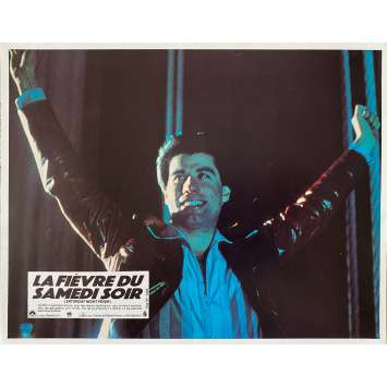 SATURDAY NIGHT FEVER Original Lobby Card N1 - 9x12 in. - 1977 - John Badham, John Travolta