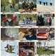 HELP! Original Lobby Cards X12 - 9x12 in. - 1965 - Richard Lester, The Beatles