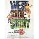 WEST SIDE STORY Original Movie Poster- 15x21 in. - R1970 - Robert Wise, Natalie Wood