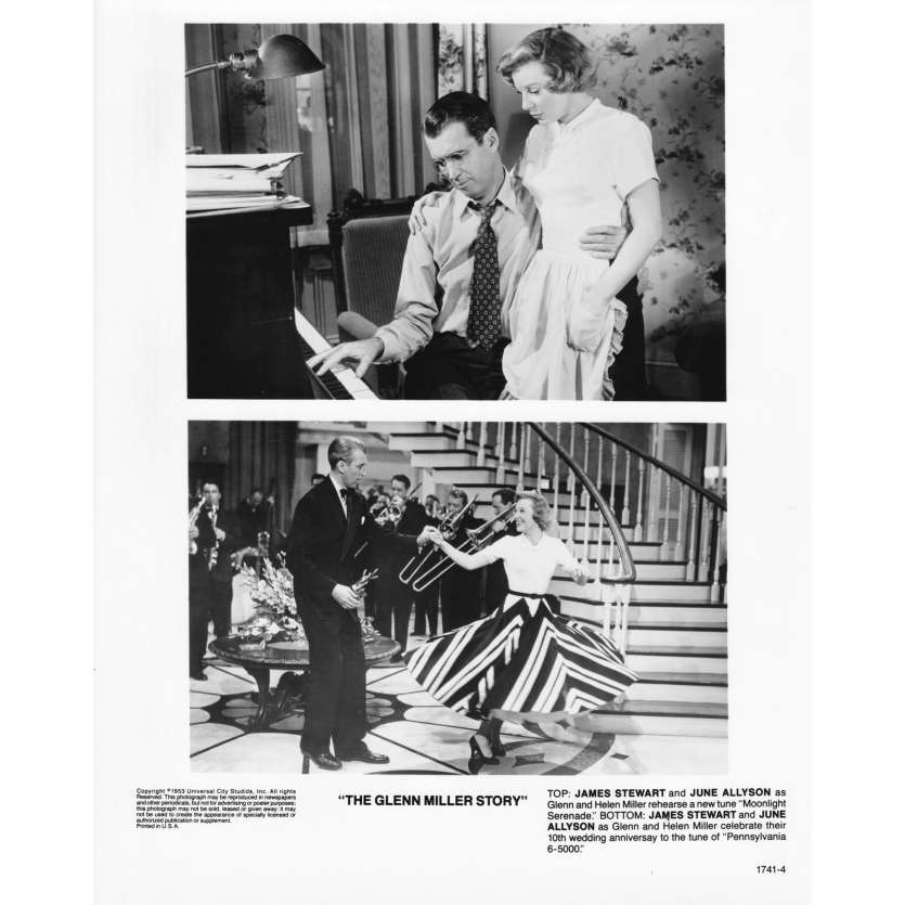 THE GLEN MILLER STORY Original Movie Still 1741-4 - 8x10 in. - R1980 - Anthonny Mann, James Stewart