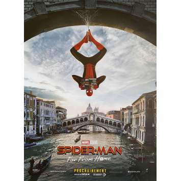 SPIDER-MAN FAR FROM HOME Original Movie Poster Venice Style - 15x21 in. - 2019 - Jon Watts, Tom Holland