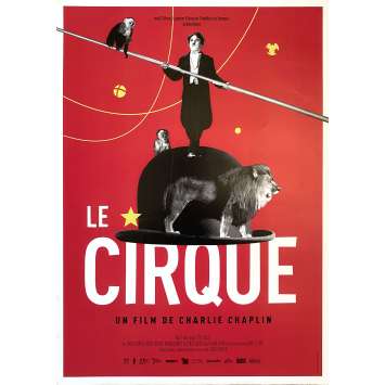 LE CIRQUE Affiche de film- 40x60 cm. - R2000 - Merna Kennedy, Charles Chaplin