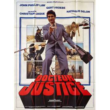 DOCTEUR JUSTICE Affiche de film- 120x160 cm. - 1975 - John Phillip Law, Christian Jacques