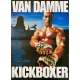 KICKBOXER Original Movie Poster- 15x21 in. - 1989 - Mark DiSalle, Jean-Claude Van Damme