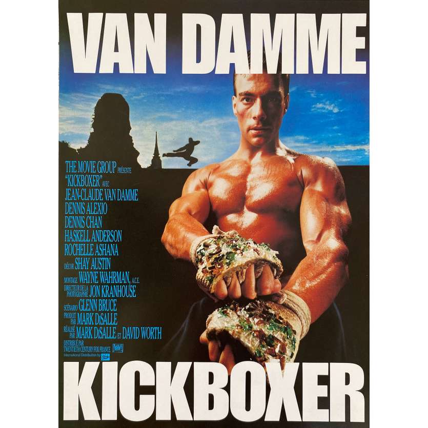 KICKBOXER Original Herald- 9x12 in. - 1989 - Mark DiSalle, Jean-Claude Van Damme