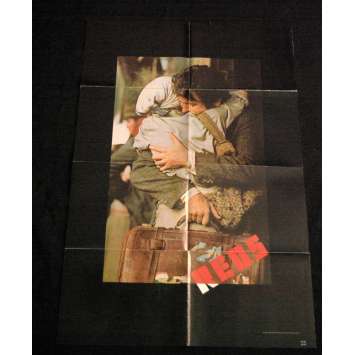 REDS Affiche US '85 Warren Beatty Vintage Movie Poster