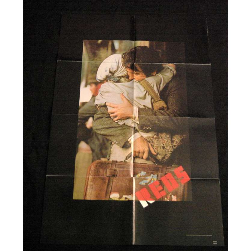 REDS Affiche US '85 Warren Beatty Vintage Movie Poster