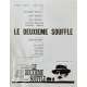 LE DEUXIEME SOUFFLE Dossier de presse 4p - 21x30 cm. - 1966 - Lino Ventura, Jean-Pierre Melville