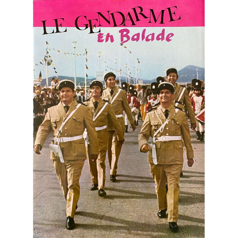 LE GENDARME EN BALADE Synopsis 6p - 24x30 cm. - 1970 - Louis de Funès, Jean Girault