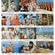 THE TROOPS GET MARRIED Original Lobby Cards x24 - 10x12 in. - 1968 - Jean Girault, Louis de Funès