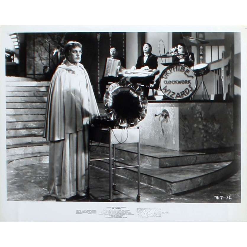 L'ABOMINABLE DR PHIBES Photo de film N1 20x25 - 1971 - Vincent Price, Robert Fuest