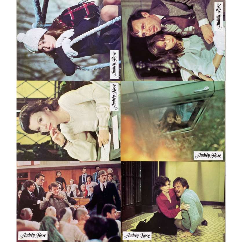 AUDREY ROSE Original Lobby Cards Set A - x6 - 9x12 in. - 1977 - Robert Wise, Anthony Hopkins