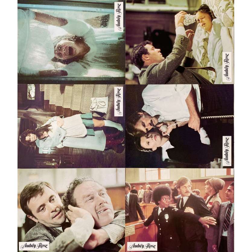 AUDREY ROSE Original Lobby Cards Set B - x6 - 9x12 in. - 1977 - Robert Wise, Anthony Hopkins