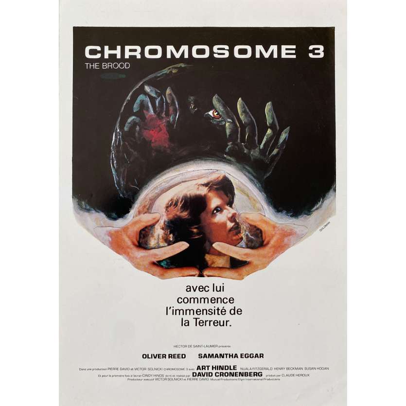 CHROMOSOME 3 Synopsis- 21x30 cm. - 1979 - Samantha Eggar, David Cronenberg