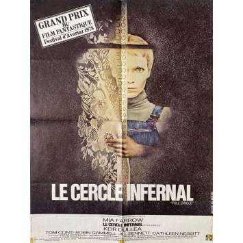 LE CERCLE INFERNAL (77) Affiche de film- 60x80 cm. - 1977 - Mia Farrow, Richard Loncraine