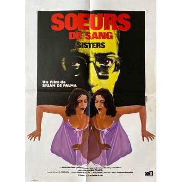 SOEURS DE SANG Affiche de film- 40x60 cm. - 1970 - Margot Kidder, Brian de Palma SOEURS DE SANG Affiche de film- 40x60 cm. - 1970 - Margot Kidder, Brian de Palma
