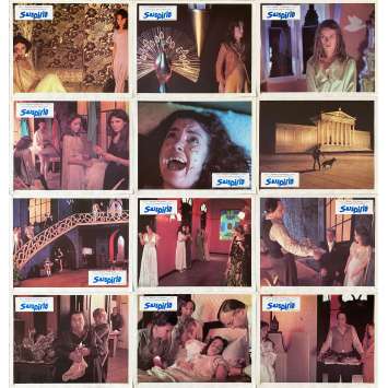 SUSPIRIA Original Lobby Cards x12 - 9x12 in. - 1977 - Dario Argento, Jessica Harper