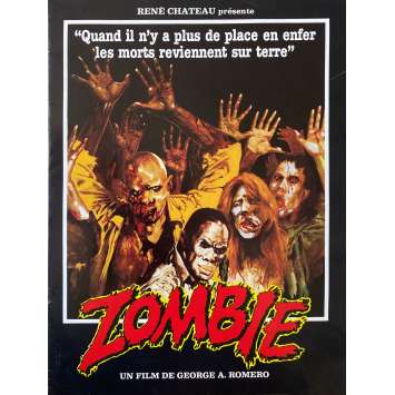 ZOMBIE Dossier de presse 16p - 21x30 cm. - 1979 - Tom Savini, George A. Romero