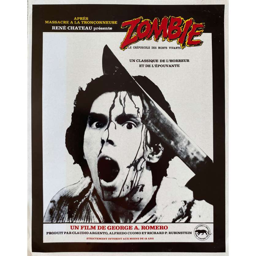 ZOMBIE Synopsis- 21x30 cm. - 1979 - Tom Savini, George A. Romero