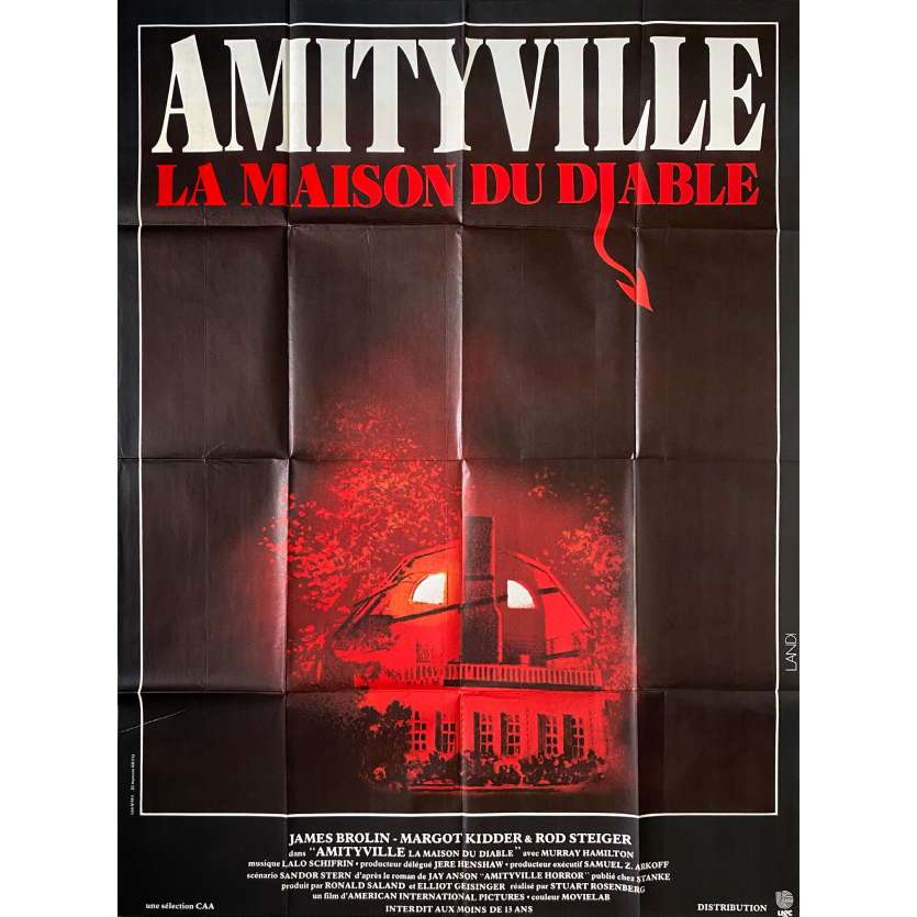 AMITYVILLE Affiche de film- 120x160 cm. - 1979 - James Brolin, Stuart Rosenberg