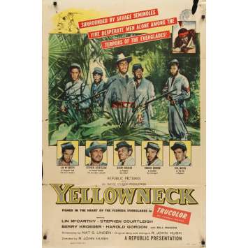 YELLOWNECK Affiche de film 69x104- 1955 -Lin McCarty