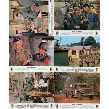 DIRTY DOZEN French Lobby cards x6 9x12 - 1967 - Robert Aldrich, Lee Marvin