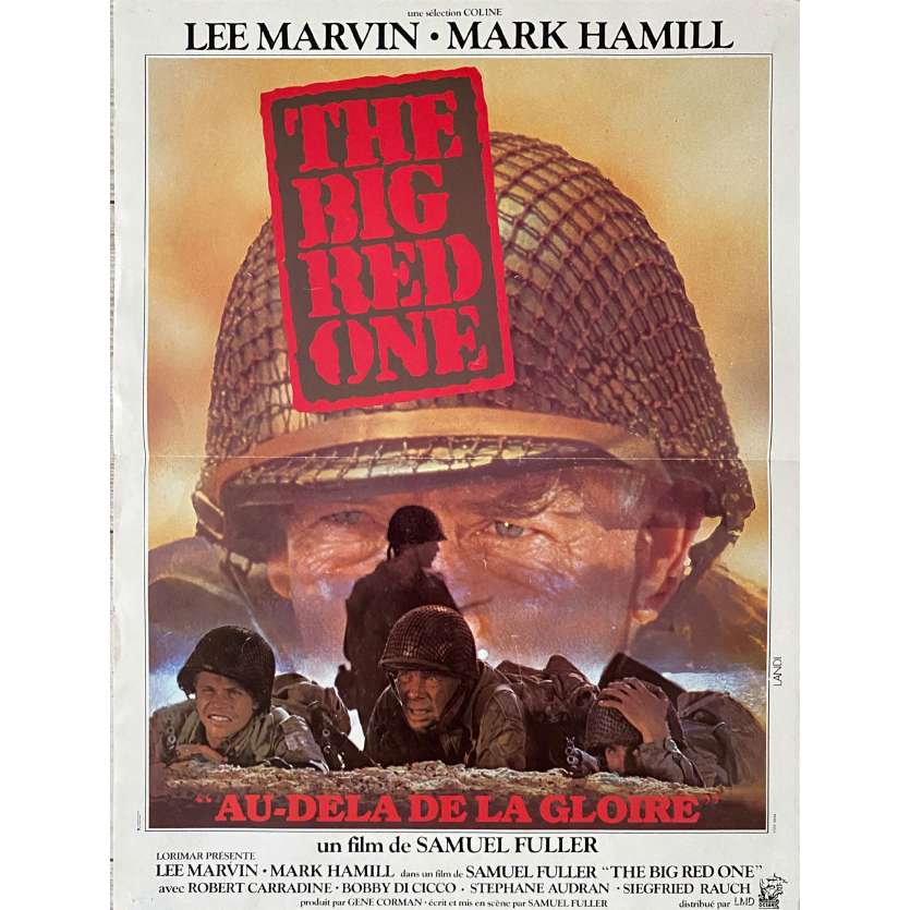 THE BIG RED ONE Original Movie Poster- 15x21 in. - 1980 - Samuel Fuller, Lee Marvin