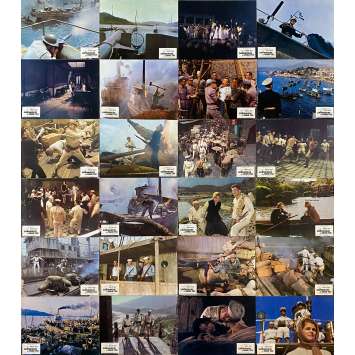 THE SAND PEBBLES Original Lobby Cards x24 - 9x12 in. - 1966 - Robert Wise, Steve McQueen