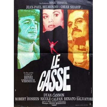 LE CASSE Affiche de film- 40x60 cm. - 1971 - Jean-Paul Belmondo, Henri Verneuil LE CASSE Affiche de film- 40x60 cm. - 1971 - Jean-Paul Belmondo, Henri Verneuil
