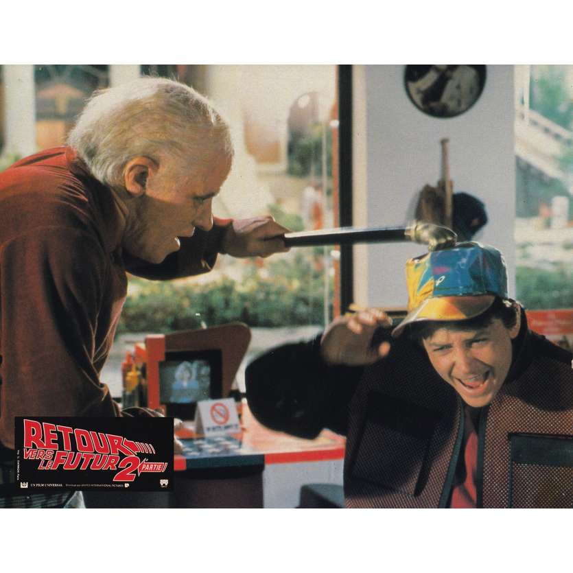 BACK TO THE FUTURE II Original Lobby Card N01 - 9x12 in. - 1989 - Robert Zemeckis, Michael J. Fox