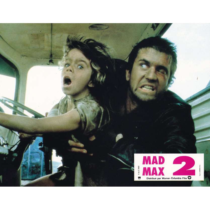 MAD MAX 2: THE ROAD WARRIOR Original Lobby Card N01 - 9x12 in. - 1982 - George Miller, Mel Gibson