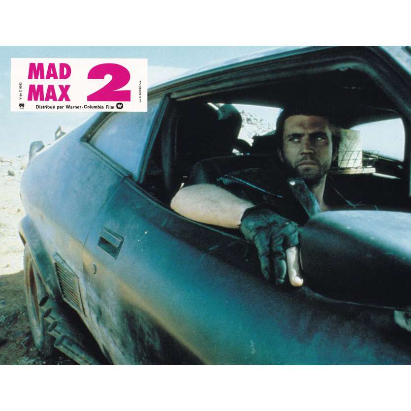 MAD MAX 2: THE ROAD WARRIOR Original Lobby Card N02 - 9x12 in. - 1982 - George Miller, Mel Gibson