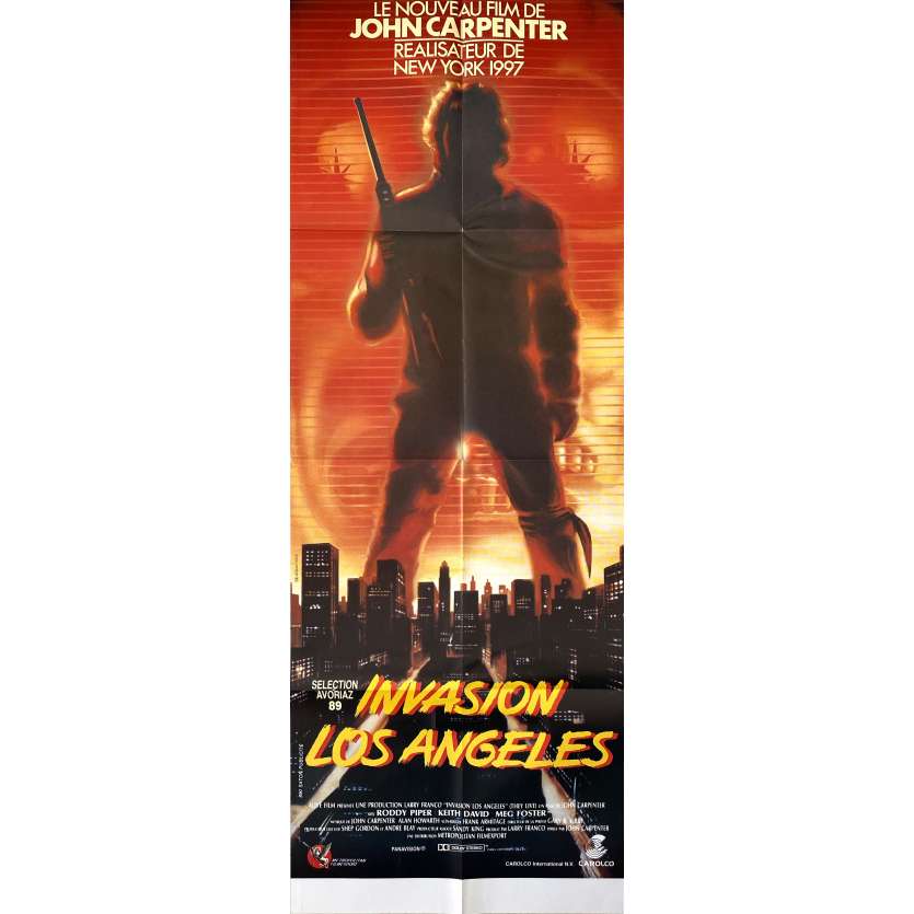 INVASION LOS ANGELES Affiche de film- 60x160 cm. - 1988 - Roddy Piper, John Carpenter
