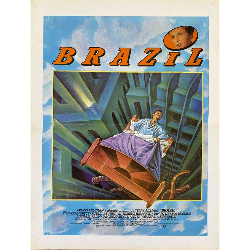 BRAZIL Original Herald- 9x12 in. - 1985 - Terry Gilliam, Jonathan Pryce