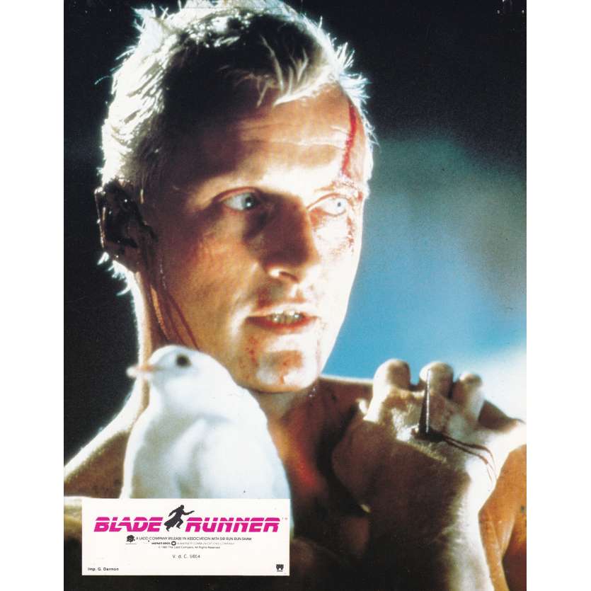 BLADE RUNNER Original Lobby Card N06 - 9x12 in. - 1982 - Ridley Scott, Harrison Ford